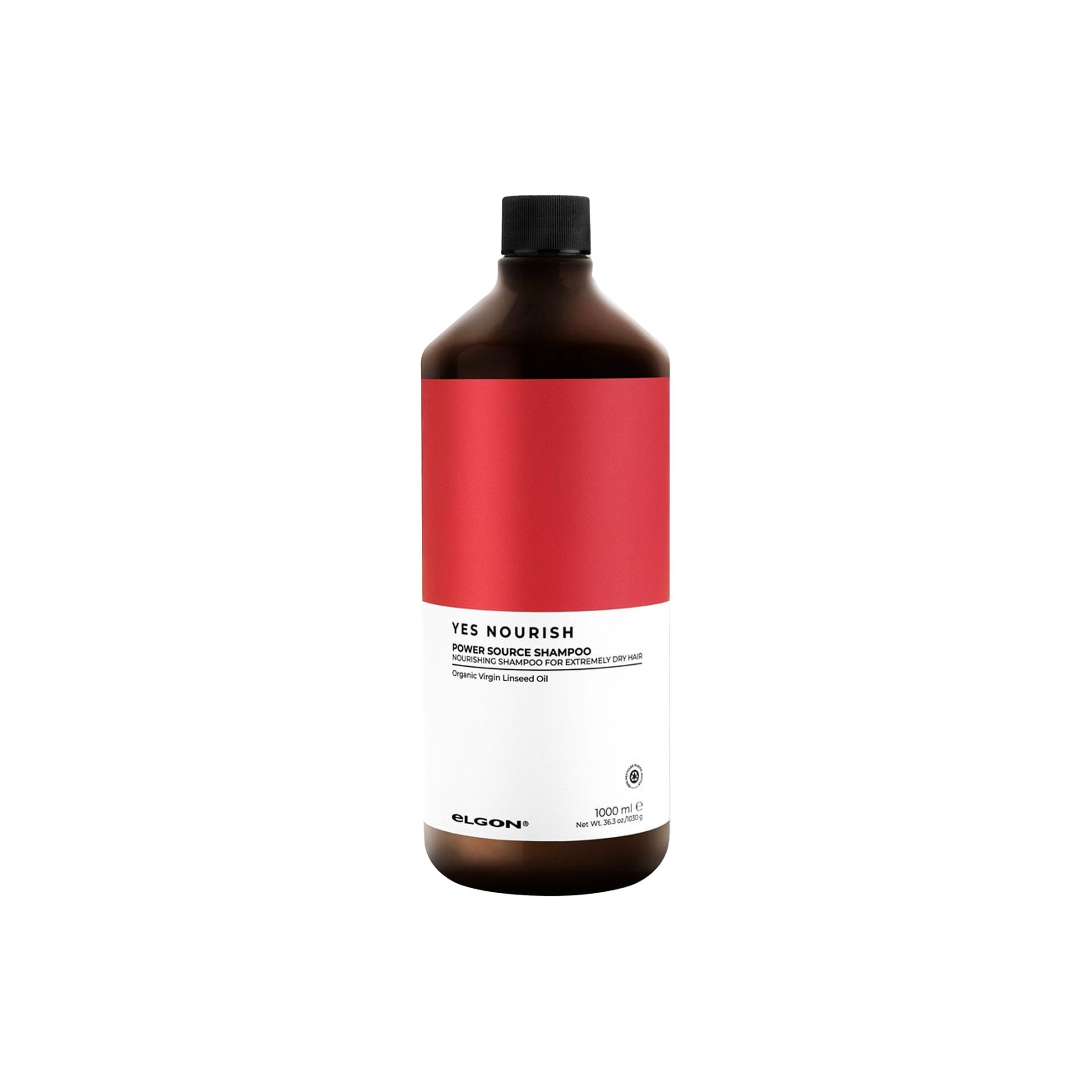 Elgon Yes Nourish Nourishing Shampoo Power Source Shampoo, 1000 ml
